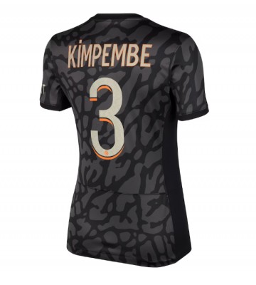 Paris Saint-Germain Presnel Kimpembe #3 Tredje Tröja Kvinnor 2023-24 Kortärmad